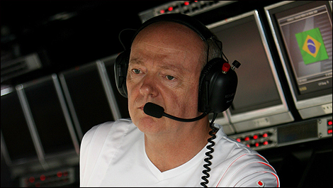 F1 McLaren Steve Hallam