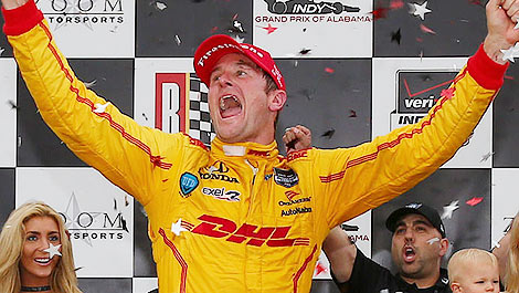 IndyCar Ryan Hunter-Reay Barber