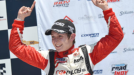 IndyCar Zach Veach Indy Light