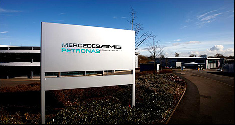 F1 Mercedes AMG Brackley