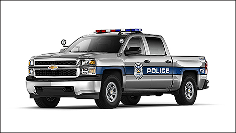 GM adds Chevrolet Silverado 1500 to police vehicle lineup