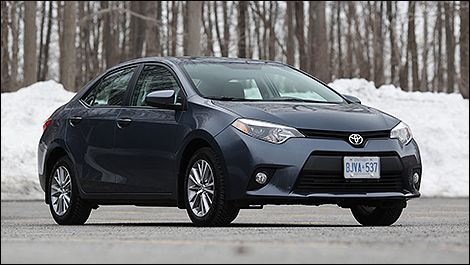 Toyota Corolla 2014 vue 3/4 avant