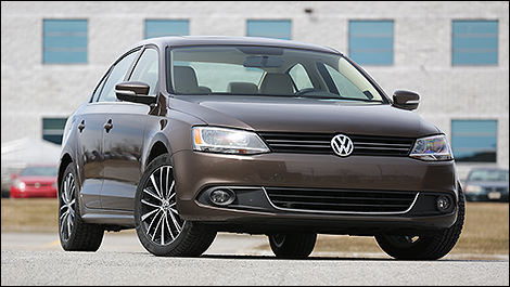 Volkswagen Jetta 2014 vue 3/4 avant