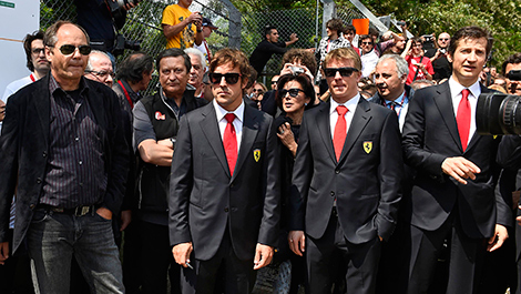 Senna-Ratzenberger memorial event