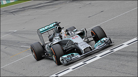 F1 Mercedes W05 Lewis Hamilton