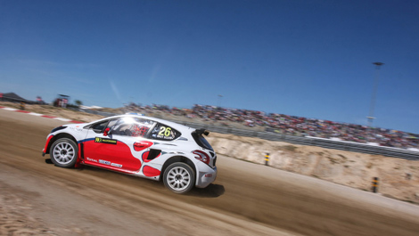 Andy Scott, Albatec Racing Peugeot 208, World RX