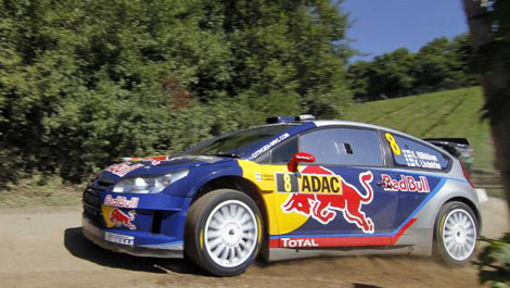 Kaj Lindstrom Kimi Raikkonen Citroen C4 WRC