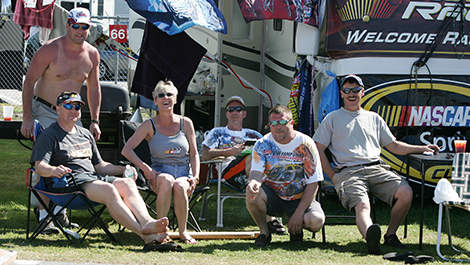NASCAR Camping fans