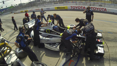 Sarah Fisher Hartman Racing Grand Prix of Long Beach IndyCar Josef Newgarden