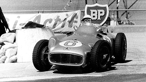 F1 Monaco 1955 Mercedes W196 8 Stirling Moss