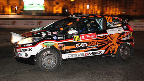 'Crazy Leo' Urlichich at Rally de Portugal.