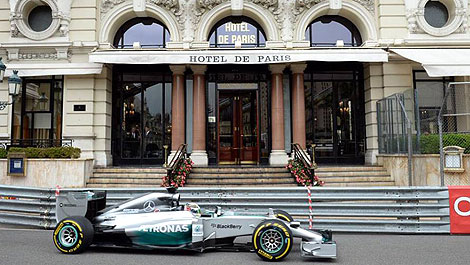F1 Mercedes AMG W05 Monaco