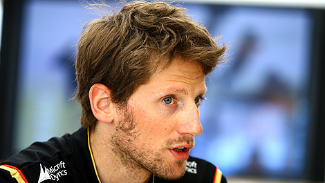 F1 Lotus Romain Grosjean