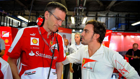 James Allison, Fernando Alonso F1