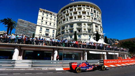 Daniil Kvyat, Toro Rosso STR9, F1 Monaco