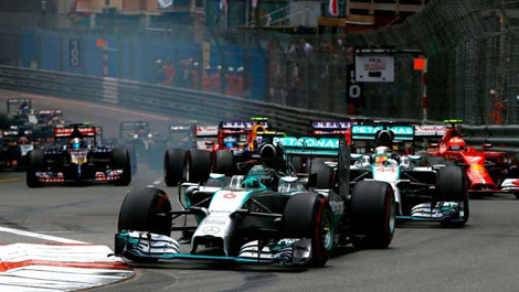 Nico Rosberg Monaco F1