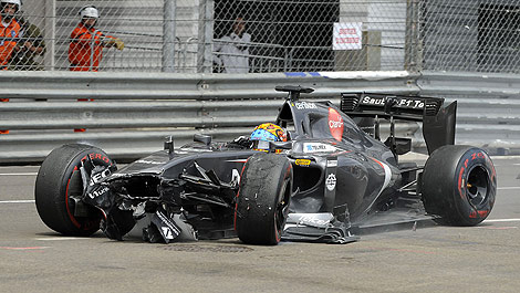 F1 Adrian Sutil Sauber Ferrari Monaco