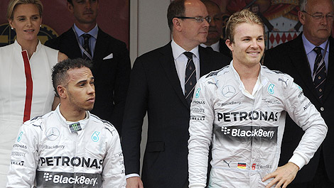 F1 Lewis Hamilton Monaco Nico Rosberg