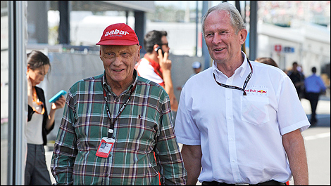 F1 Helmut Marko NIki Lauda
