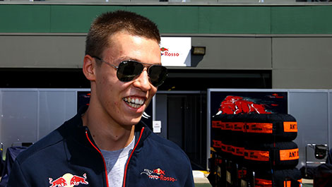 F1 Toro Rosso Daniil Kvyat 2014