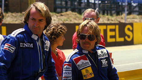 F1 Jacques Laffite Williams 1983 Keke Rosberg