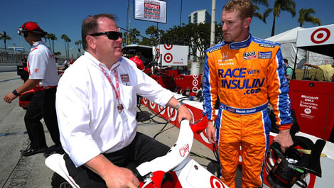 Chip Ganassi with Charlie Kimball