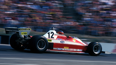 F1 Ferrari Gilles Villeneuve