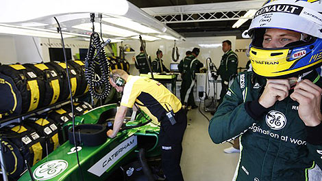 F1 Caterham Markus Ericsson