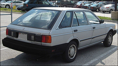 1988 Nissan sentra station wagon #5