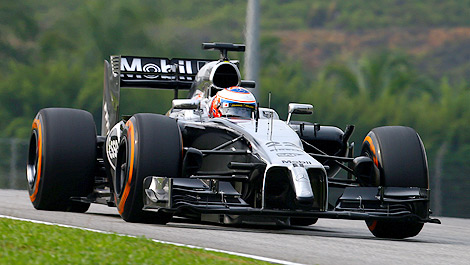 F1 McLaren MP4-29 Jenson Button