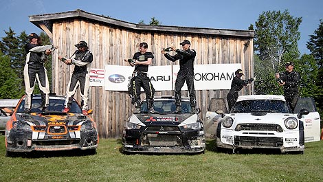 Rallye Baie des Chaleurs 2014 podium