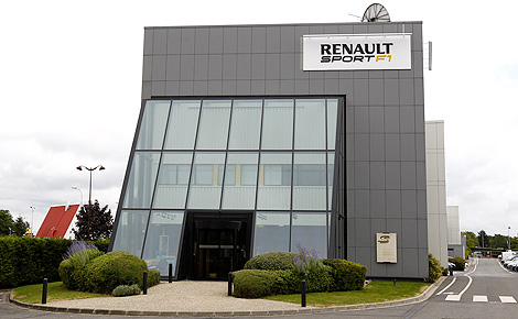 F1 Renault Sport factory Viry-Chatillon