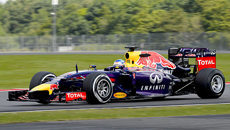 F1 Sebastian Vettel Red Bull Silverstone