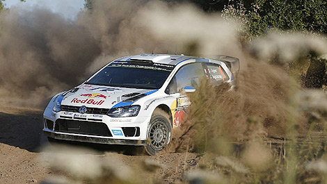 WRC Volkswagen Polo R Sebastien Ogier
