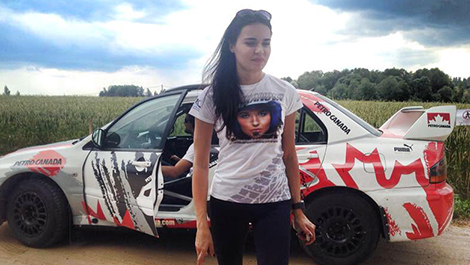 Rally Inessa Tushkanova Mitsubishi Lancer