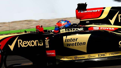 Romain Grosjean, Lotus E22 F1