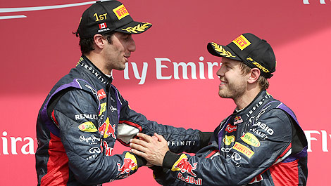 F1 Daniel Ricciardo Sebastian Vettel