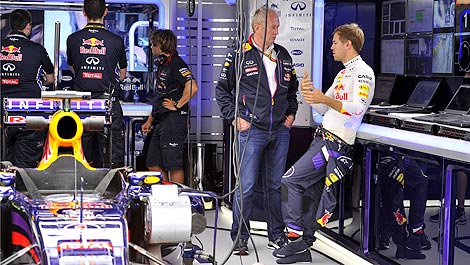 F1 Dr Helmut Marko Red Bull Sebastian Vettel