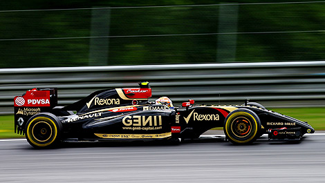 F1 Lotus E22 Renault Pastor Maldonado