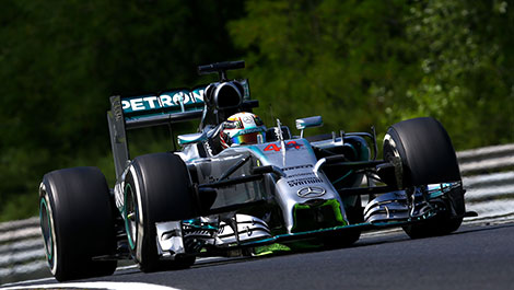 F1 Mercedes W05 Lewis Hamilton