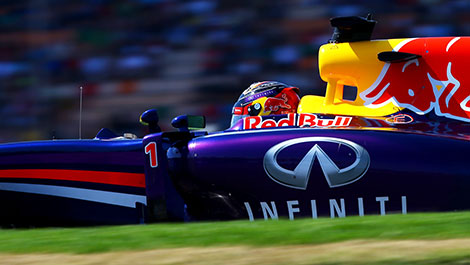 F1 Red Bull RB10 Renault Sebastian Vettel
