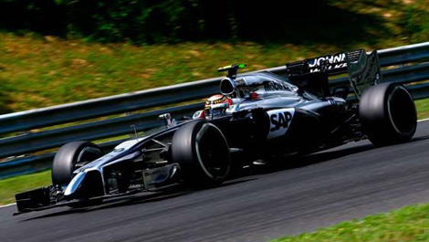 Kevin Magnussen Hungaroring F1 McLaren MP4-29