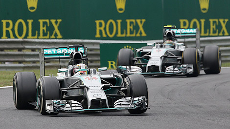 F1 Lewis Hamilton Hungary Mercedes Nico Rosberg