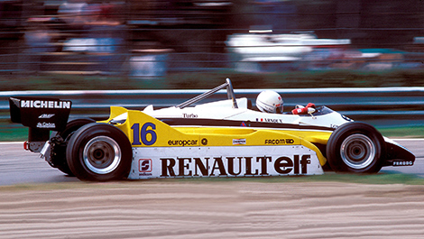 F1 Renault René Arnoux 1982