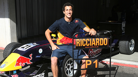 F3 Daniel Ricciardo Red Bull