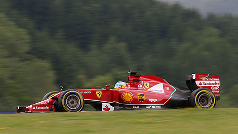 F1 Fernando Alonso Ferrari F14 T