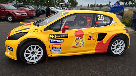 Peugeot 208 Supercar de Jacques Villeneuve