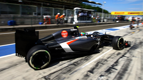 Esteban Gutierrez, Sauber C33