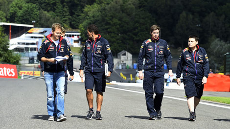 Sebastian Vettel Red Bull Spa-Francorchamps