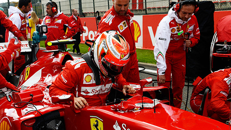 Kimi Raikkonen, Ferrari 2014